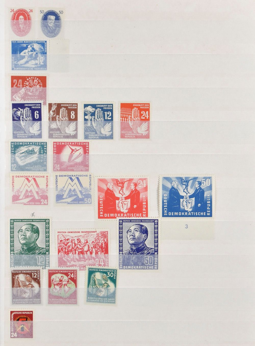 1949/1990 Collection en 4 classeurs, n/b/ntz