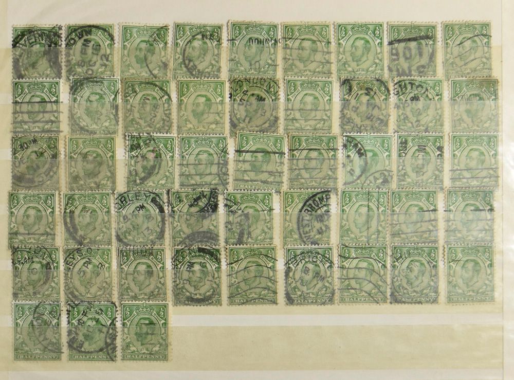 Angleterre et territoires, collection en 1 album + collection/stock en 2 classeurs, avec un grand nombre de définitifs, également de belles Australie, pour le spécialiste, zm/m/ntz.