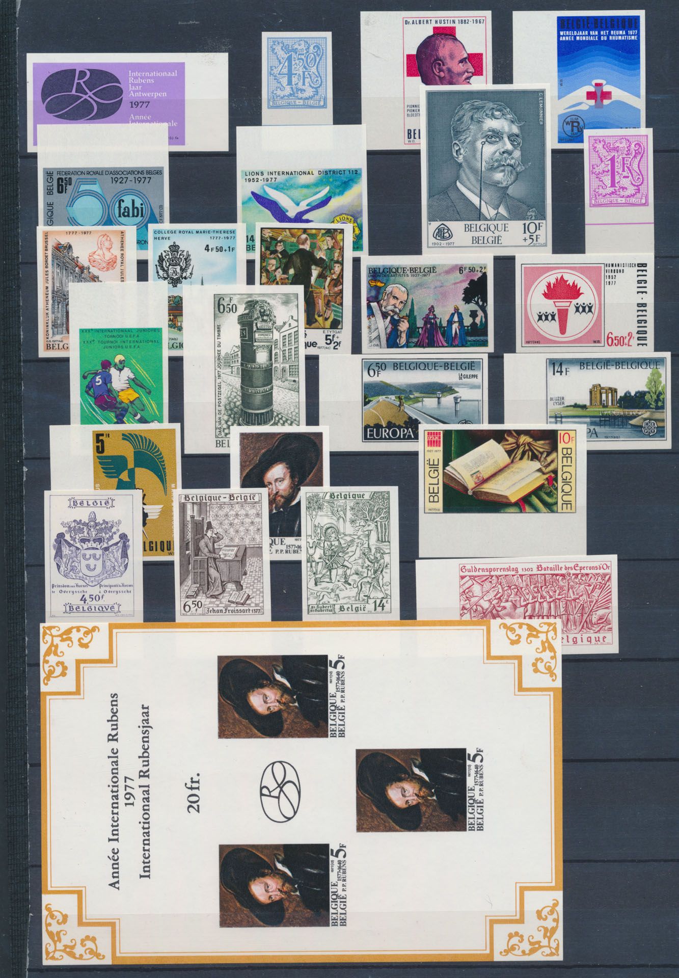 1977  'Volledig' (met 1 blok), zm (OBP €660,50)
