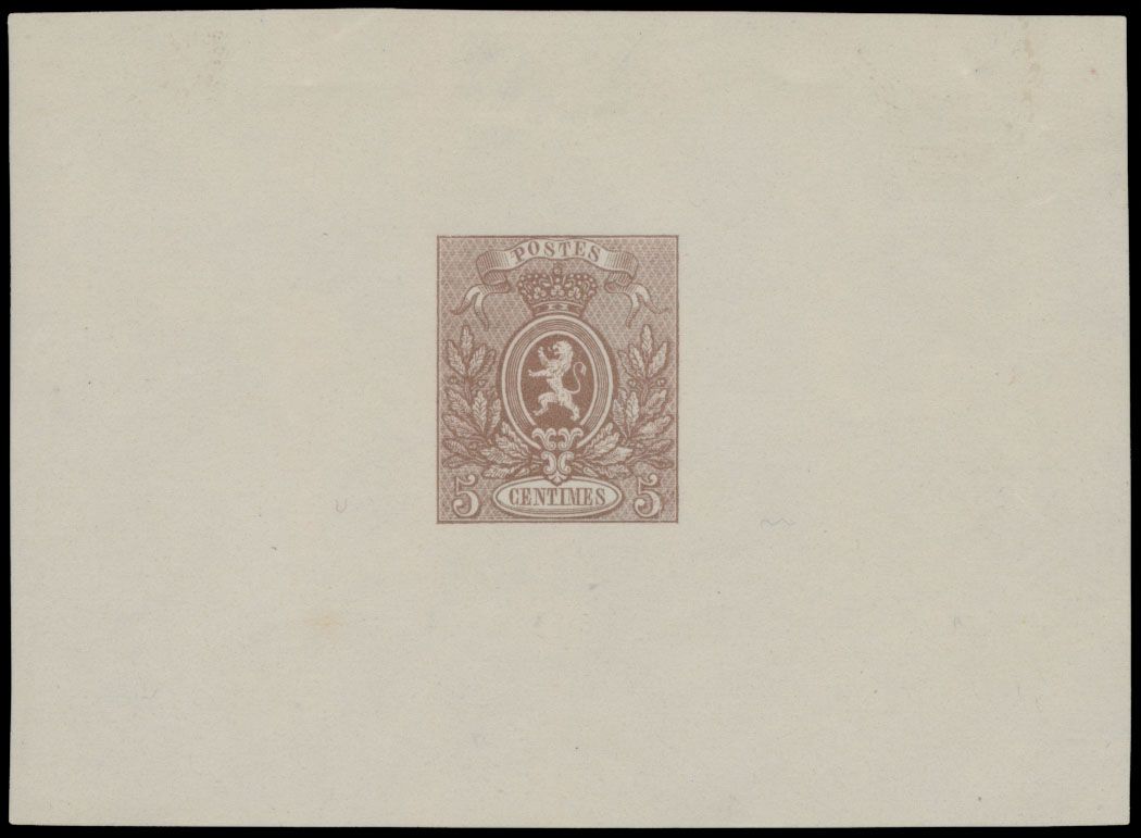 No 23/25, Réimpressions de la planche de 1895, en feuille (différents formats), tb (OBP €330)