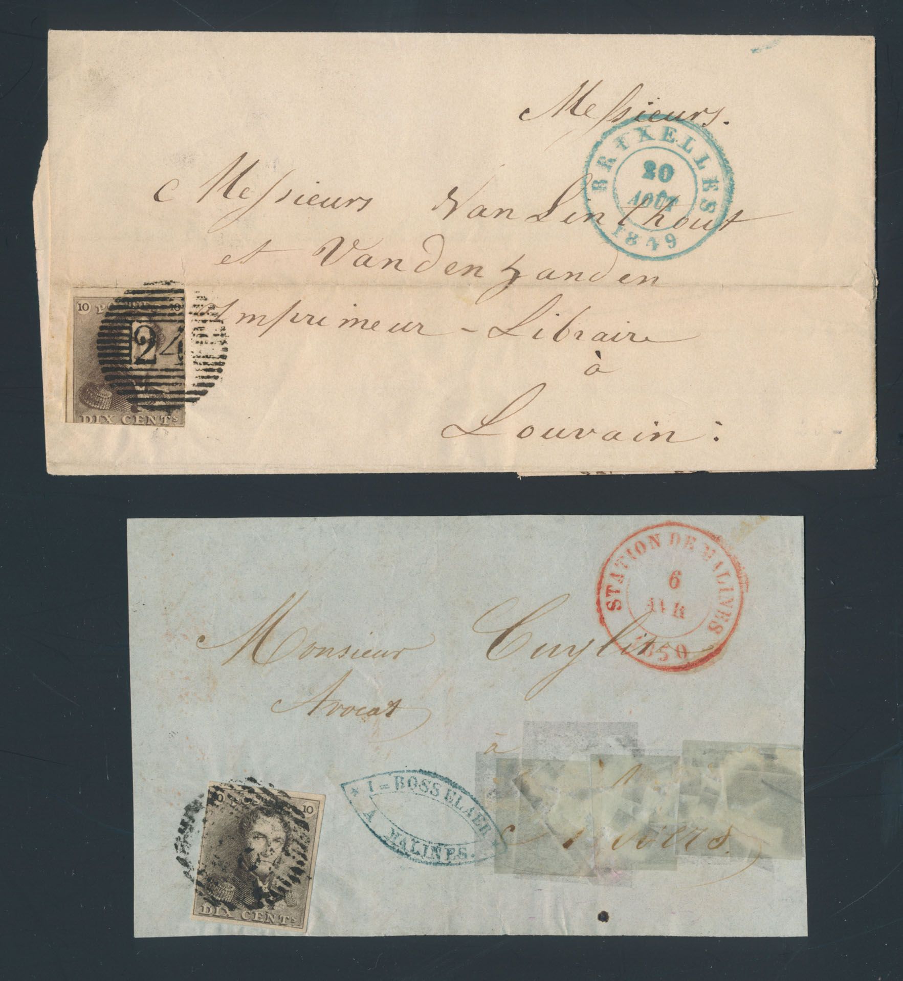 Letter (without contents) N° 1 
