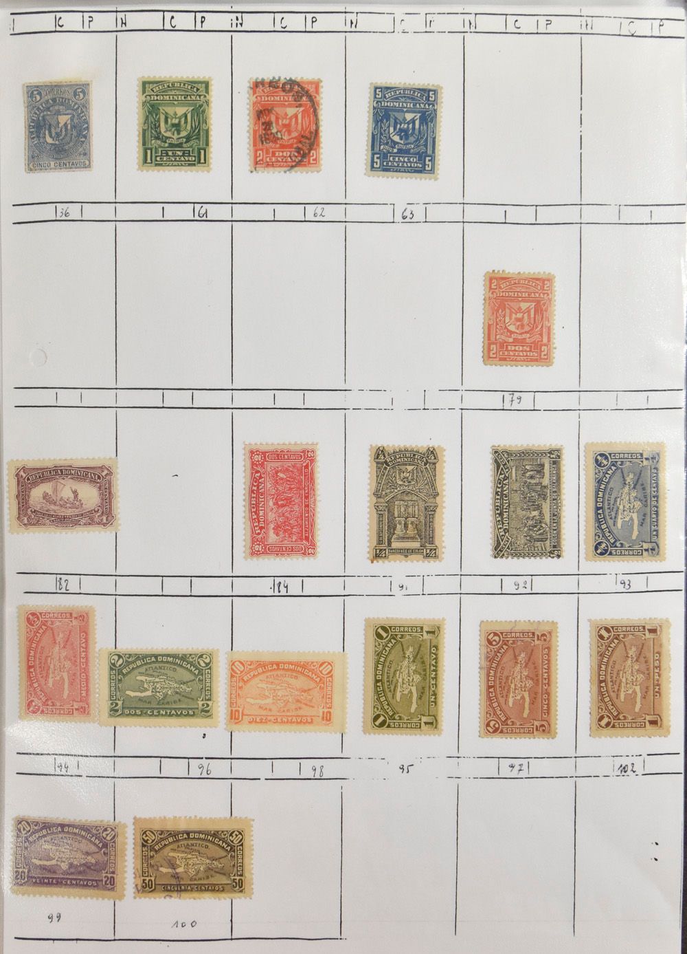 Verzameling in 2 dikke ordners, met o.a. Argentinië, Brazilië, Haïti, Honduras, zm/m/ntz.