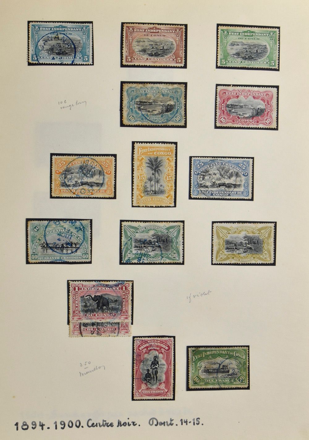 1886/1952, collection in ring album of Congo Free State, Belgian Congo and Ruanda-Urundi, full sets, some covers and postcards, vf/f/to be checked