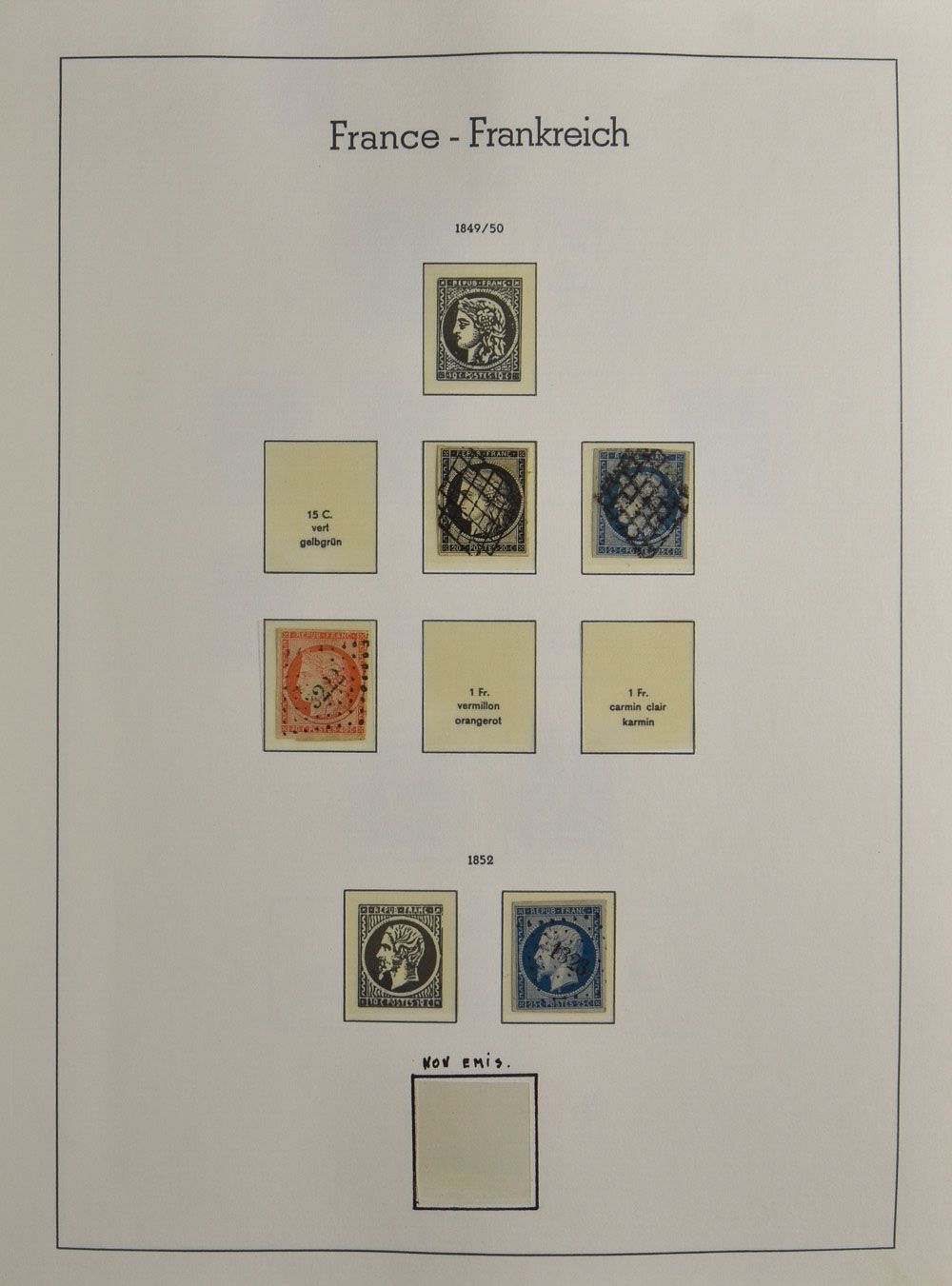 1849/1959 Verzameling in Leuchtturm albums met betere zegels klassiek *, reeksen, PEXIP blok *, zm/m/ntz