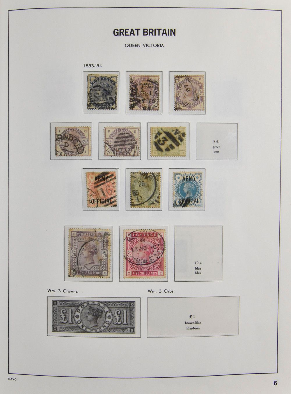 1841/1991 Startverzameling in 2 Davo albums, w.o. Victoria, Seahorses gest., nominaal, zm/m/ntz