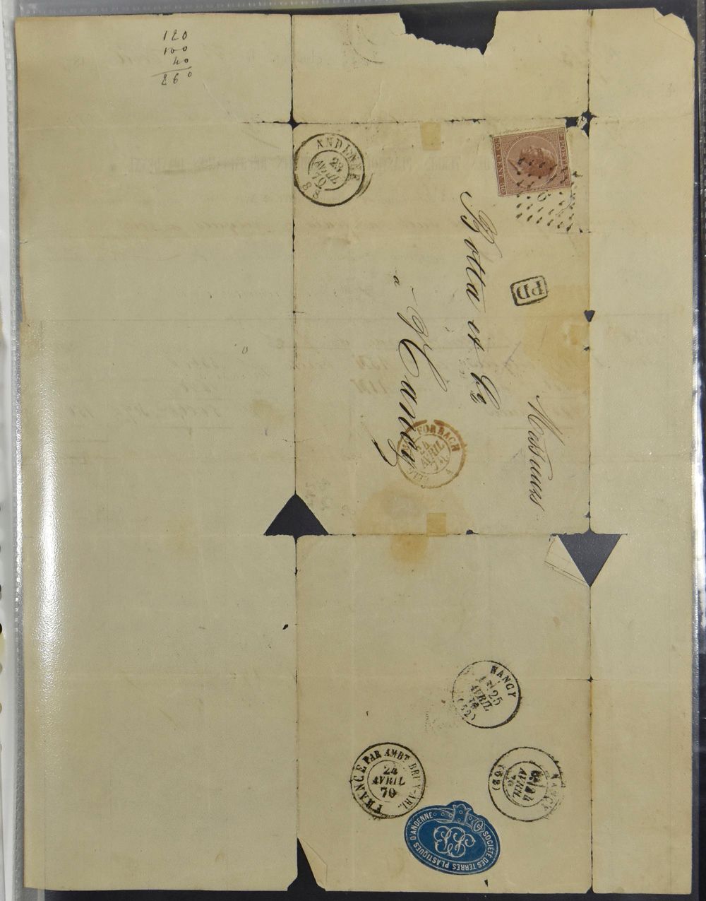 Zusammenstellung 54 Briefe mit N° 19 