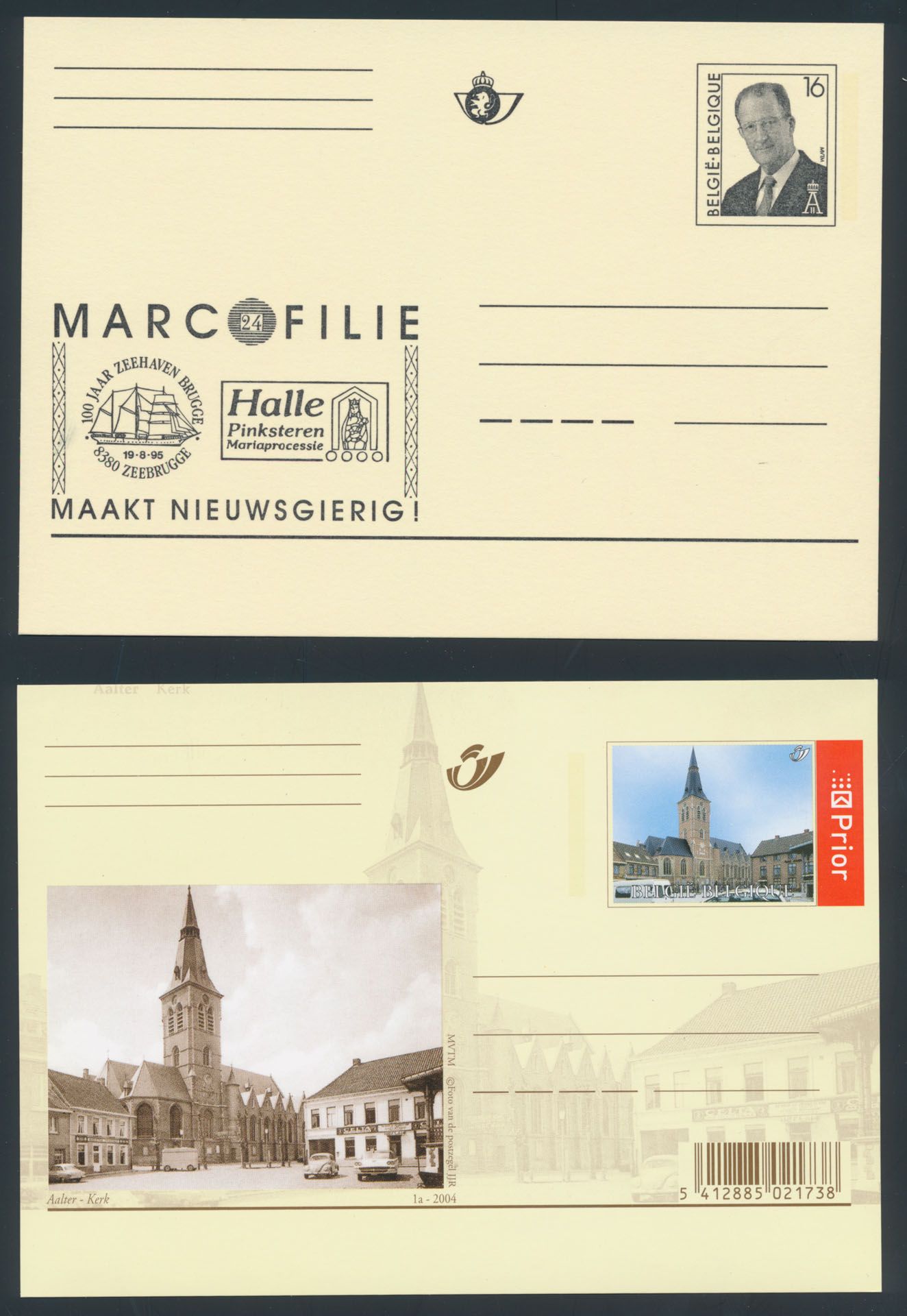 1972/2004, samenstelling w.o. 72 briefkaarten zonder waardeopdruk, zm.
