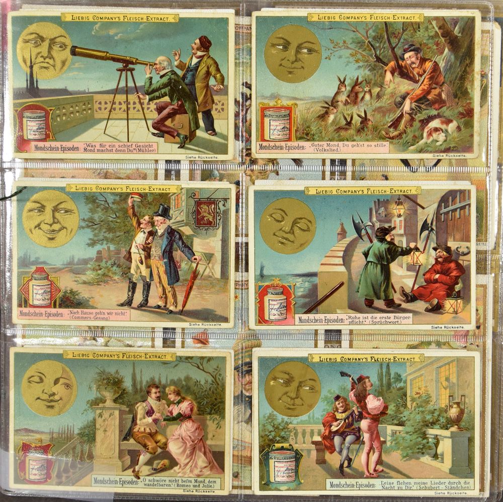 Entre les n° 443 et 1254, 114 séries (dont 8 incomplètes), en album, belle qualité (Valeur cat. 1 824 €).