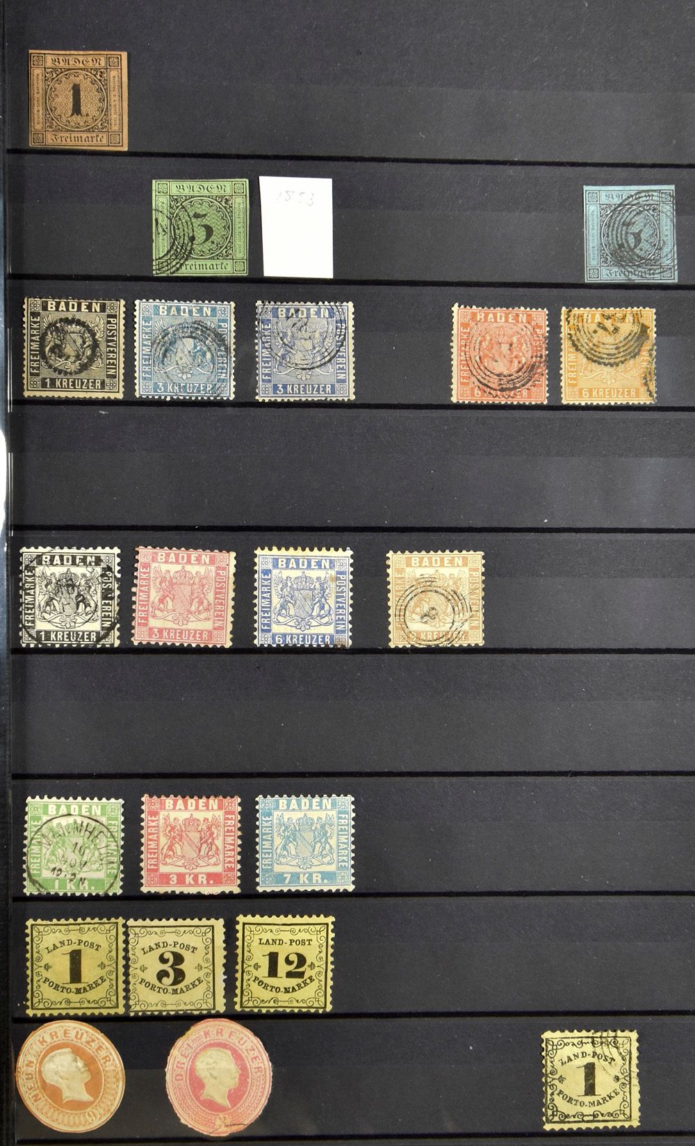 Collection d'anciens états, zones, 1851/1946, y compris le meilleur matériel dans la classeur, tb/m/ntz