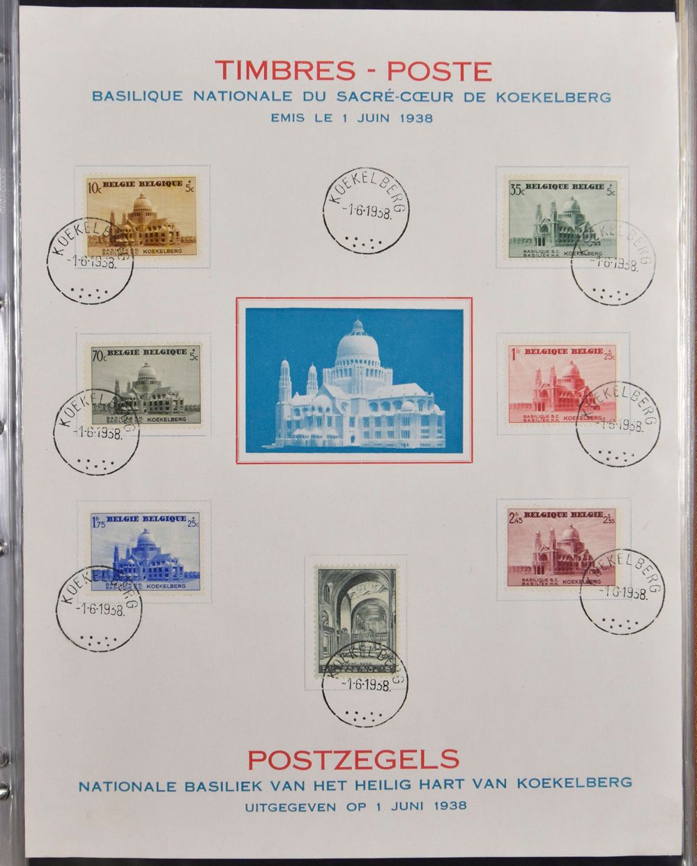 1938/1989 Verzameling HK w.o. Rubens 1939, Belgica '72 in vellen van 20, in Lindner album, zm/m