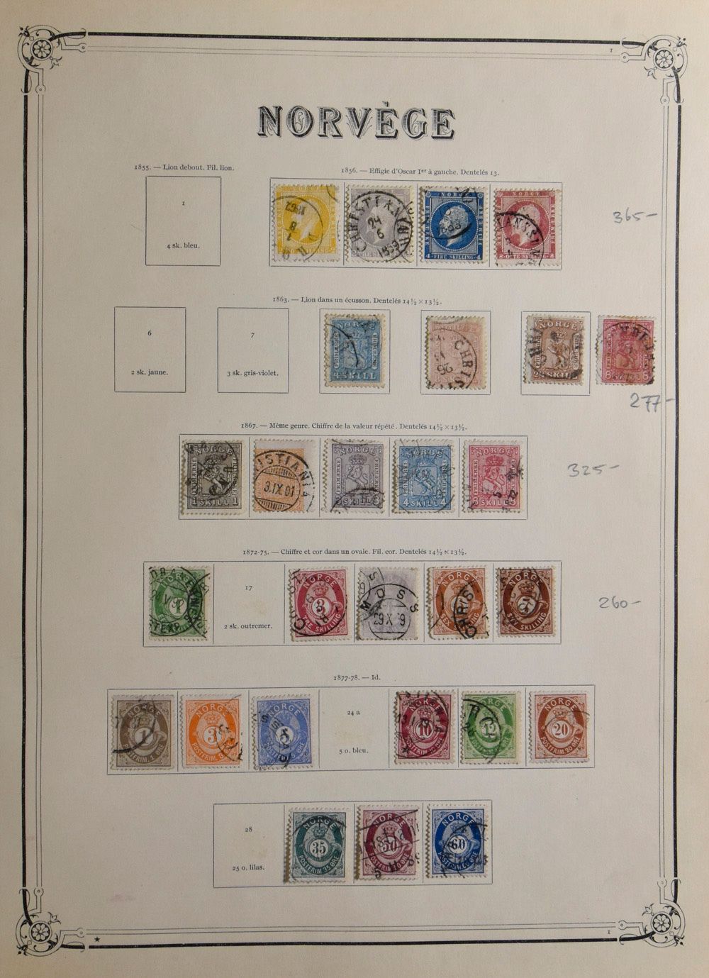 1856/1994 Nice collection in clapboard with many good stamps in average better quality, vf/f