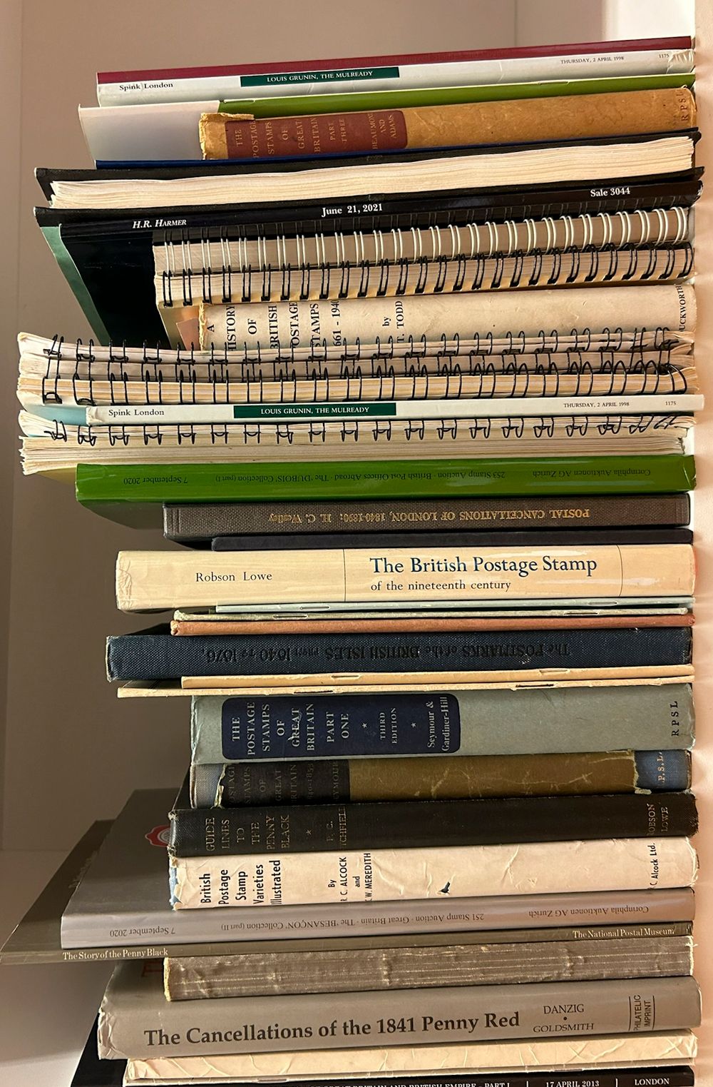 Groot-Brittannië, samenstelling van 41 boeken, zie foto op website 