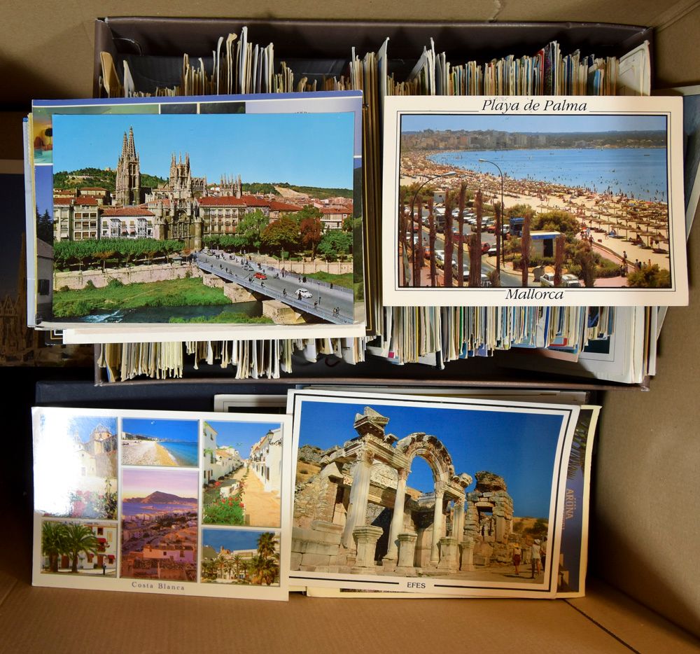 Wereld, diverse plaatsen en zichten (+/-2000 stuks)