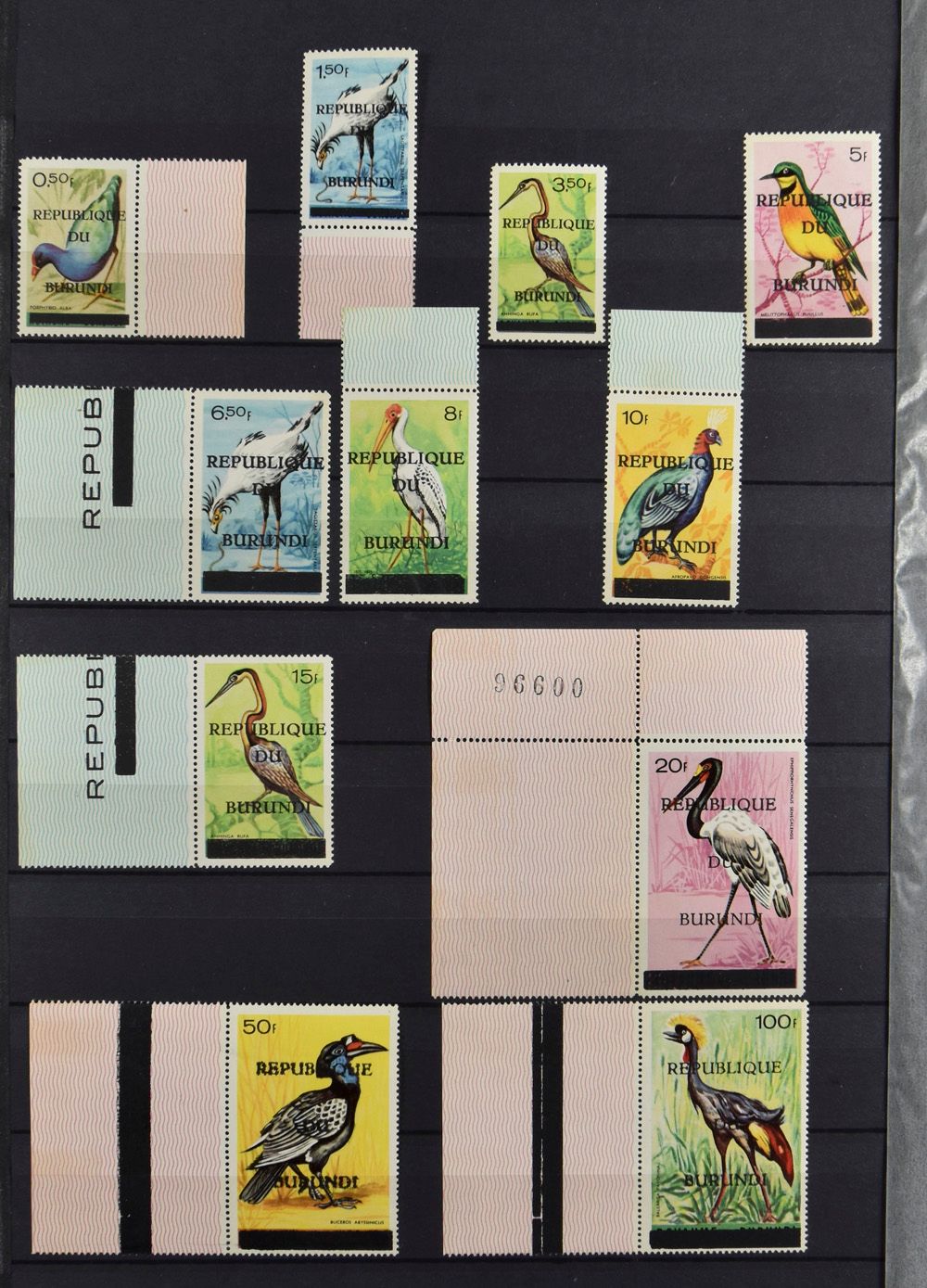 1962/1987 Very nice, almost complete collection in 4 stockbooks, including imperforated sets and minisheets, WWF set 1983, vf 