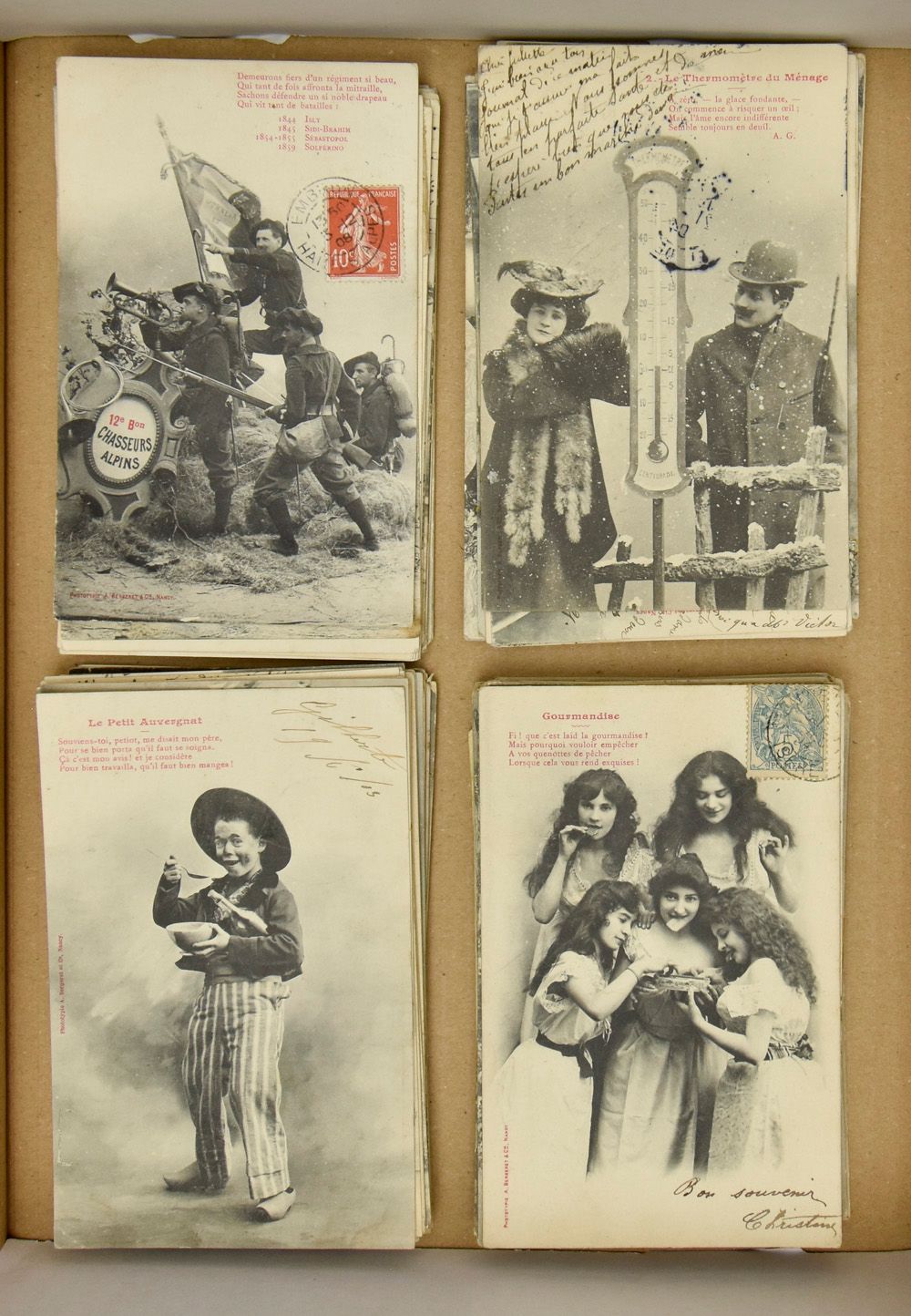 Diverse, Rode Kruis, houten kaarten, fabels, sprookjes en militair (205 stuks)
