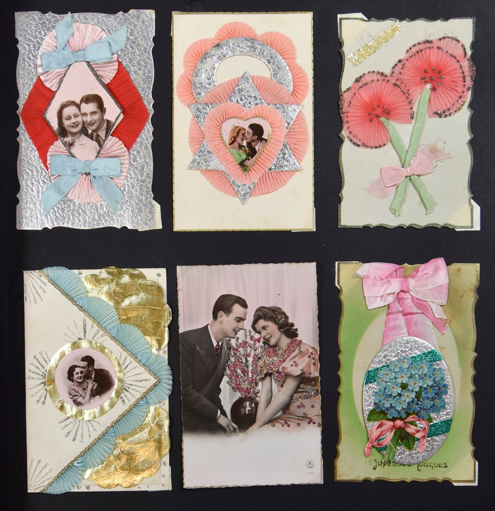 Fantasie bloemen, in 2 albums (606 stuks)