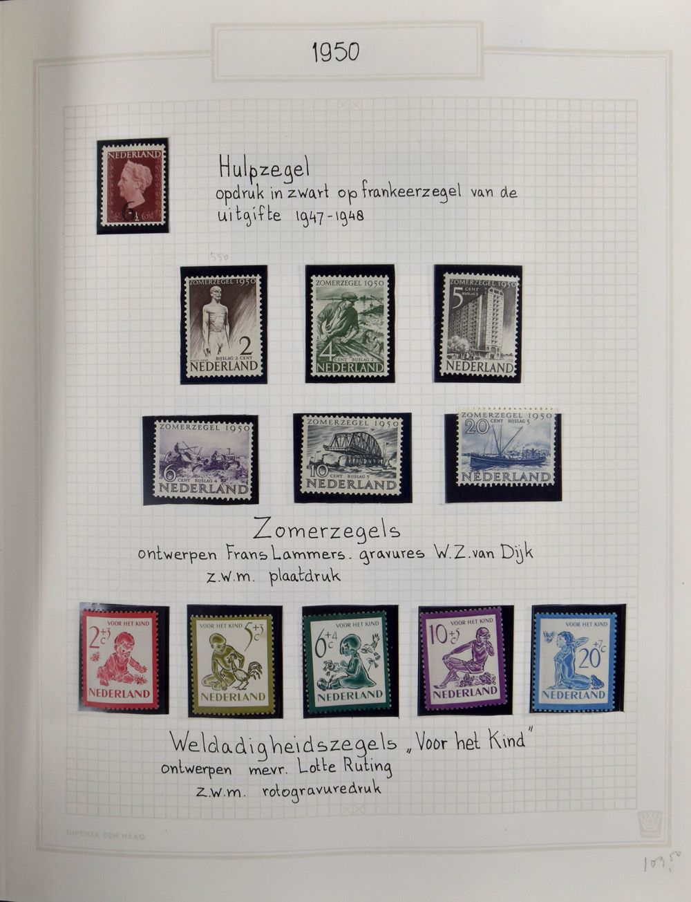 1940/1993 Collection bien remplie en album, tb/m 