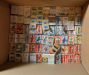 VARIA: Matchbox labels, lucifermerken, meer dan 300.000 stuks, duizenden verschillende
