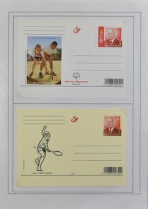 1971/2014 Uitgebreide verzameling in 2 ringmappen, zm