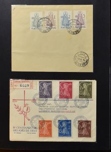 1950/2009 Mooie verzameling FDC's in 6 albums, tevens maximumkaarten Azoren en Madeira en boek Spanje FDC's, zm