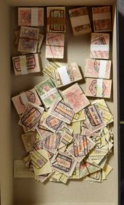 1882/1913 Kleine samenstelling w.o. bundels, voor stempelzoeker, zm/m/ntz