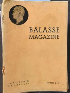 Balasse magazines (47 stuks) met een paar dubbels, tussen jaren 1947/1986