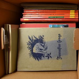 Various, including Nestlé, Côte d'Or, Tintin, complete and incomplete (27 books/folders)