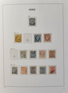 1856/1992 Verzameling in Davo album met o.a. beter klassiek, zm/m/ntz