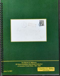Canada, veilingcatalogus, 