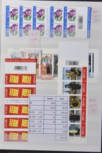 1964/2010 Samenstelling blokken en boekjes in 2 insteekboeken, zm (Frankeerwaarde: €458,03)