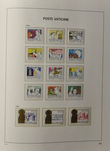 1939/1993 Verzameling in Davo album, 1 reeks met getinte gom, zm