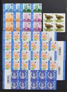 2009 Volledig in blok van 4 inclusief blokken en boekjes (4x), prachtig, zm (OBP €8.320)
