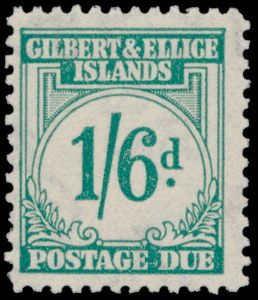N° 43/52 en Strafport D 1/8 '1939/1940', zm (SG £ 222)
