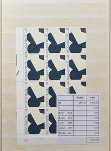 1964/1995 Voorraad in boeken en mappen, waarbij in vellen en veldelen, boekjes, blokken, zm (Frankeerwaarde: 243.716 BEF)