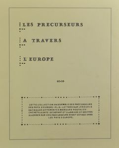 1796/1856 Voorlopers buitenland, 18 stuks, Frankrijk, Engeland, Spanje, Zwitserland, Italië, Nederland en Rusland, zeer leuke verzameling in album, zm/m