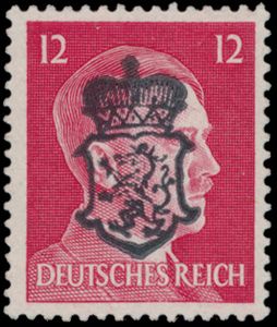 1945 Graz (Steiermark), lokale uitgifte, Hitler 