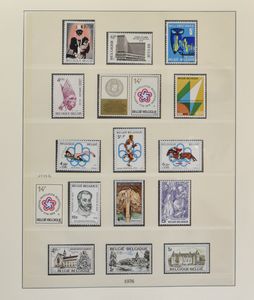 1965/2003, 5 Lindner albums, vrij volledig inclusief blokken, boekjes, samenstelling uit boekjes, zm 