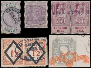 Groot-Brittannië, zeer uitgebreide verzameling in Yvert album met veel beter genoteerd materiaal, groot aantal verschillende types, scans tonen slechts een deel van de indrukwekkende verzameling, doorsnee mooie kwaliteit, zeer veel embossed uitgiften, prachtkoop, maar liefst 1.740 exemplaren, zm/m