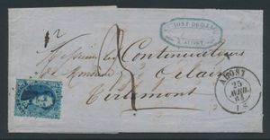 1864 N° 15A 