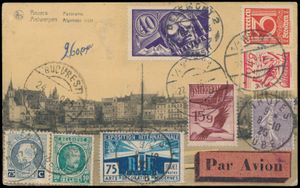 Belgique, 1925 Carte postale 