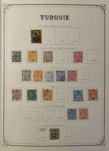 1862/1961 Verzameling in Yvert album, behoorlijk gevuld met diverse betere zegels, niet vaak aangeboden, zm/m