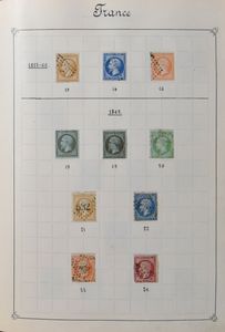 1853/1981 Verzameling in klemband vanaf klassiek, zm/m/ntz