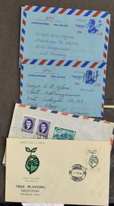 1956/1978 Samenstelling van 4 brieven en 38 FDC's, zm
