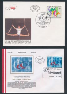 1957/1997 Samenstelling +/-500 FDC's, zm/m