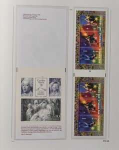 1966/1995 Mooie verzameling postzegelboekjes in 2 Davo albums, zm