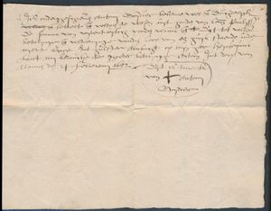 1649/1699 Studielot met tientallen (enkel 17de eeuw) akten, schuldbewijzen, betalingen, ontvangstbewijzen, enz., m