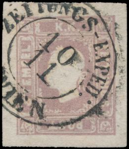 Krantenzegel n° 6 