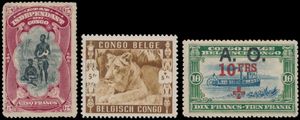 1894/1942 Beautiful collection of EIC, Belgian Congo and Ruanda Urundi in Davo album, all stamps are unused **/*, some sets in blocks of 4, blocks 1 and 2, booklet panels and also 9 letters, some censored, and 14 E.P., to be examined precise, vf