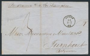 1862 Voorloper, met manuscript 