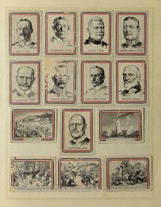 Honderden sluitzegels e.d. in album w.o. Duitsland, België, Oostenrijk, leuk lot, zm/m/ntz
